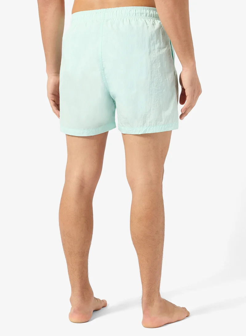 EMPORIO ARMANI  Logo Drawstring Swim Shorts for Men | Best Price UAE
